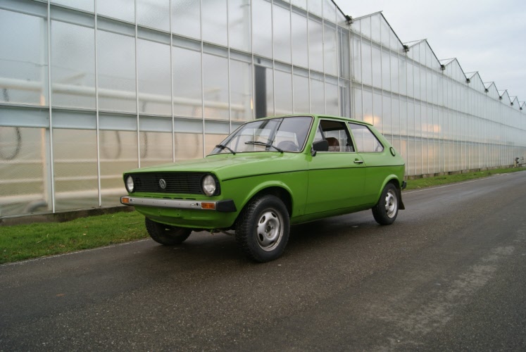 worstelen bezorgdheid barsten Volkswagen Polo I, groen 6-1977 | 02