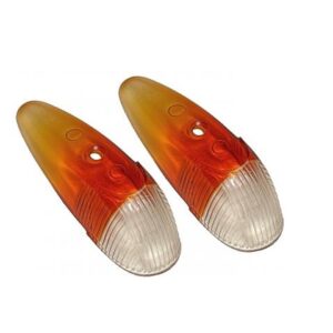 Knipperlicht lens Ital. oranje/wit 2stk
Kever 8/60->7/63