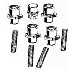 Velgslot draadeind/moer/ring comb. 4stk
m14x1.5