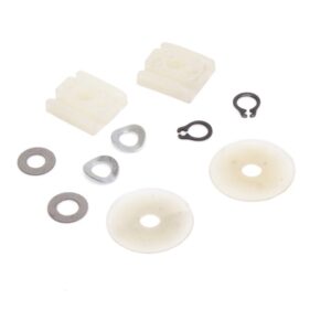 Ruitchassis geleider set
Kever cabrio voor 8/64->