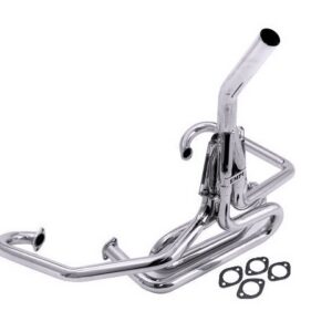 Uitlaat Bob cat Chroom 38mm 13/1600cc