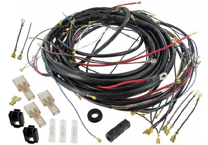 Kabelboom kever 8/64->7/65
6 volt