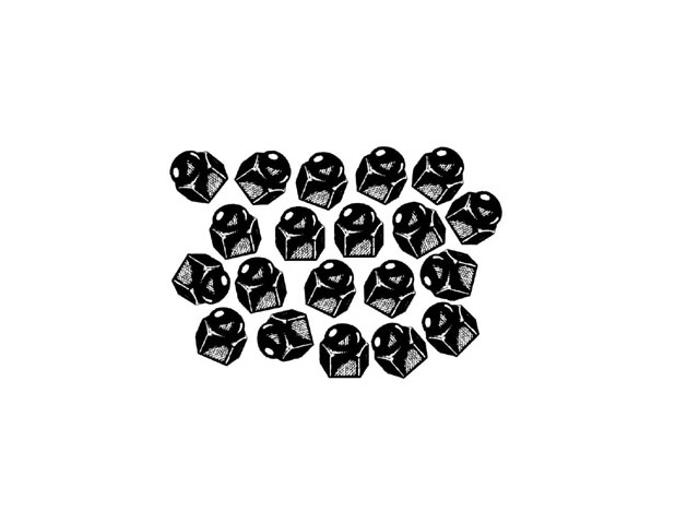 Wielbout kapjes zwart 20stk