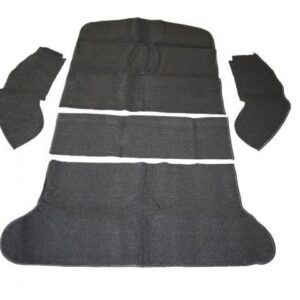 Tapijtset achter bank
Kever sedan 8/64->7/72 zwart