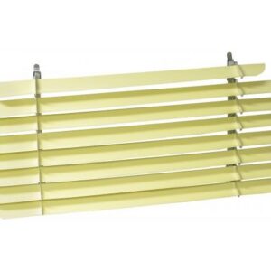 Achterruit jalousie  
Kever 8/64->7/71 + 1200  8/77-> (ruit 41cm)