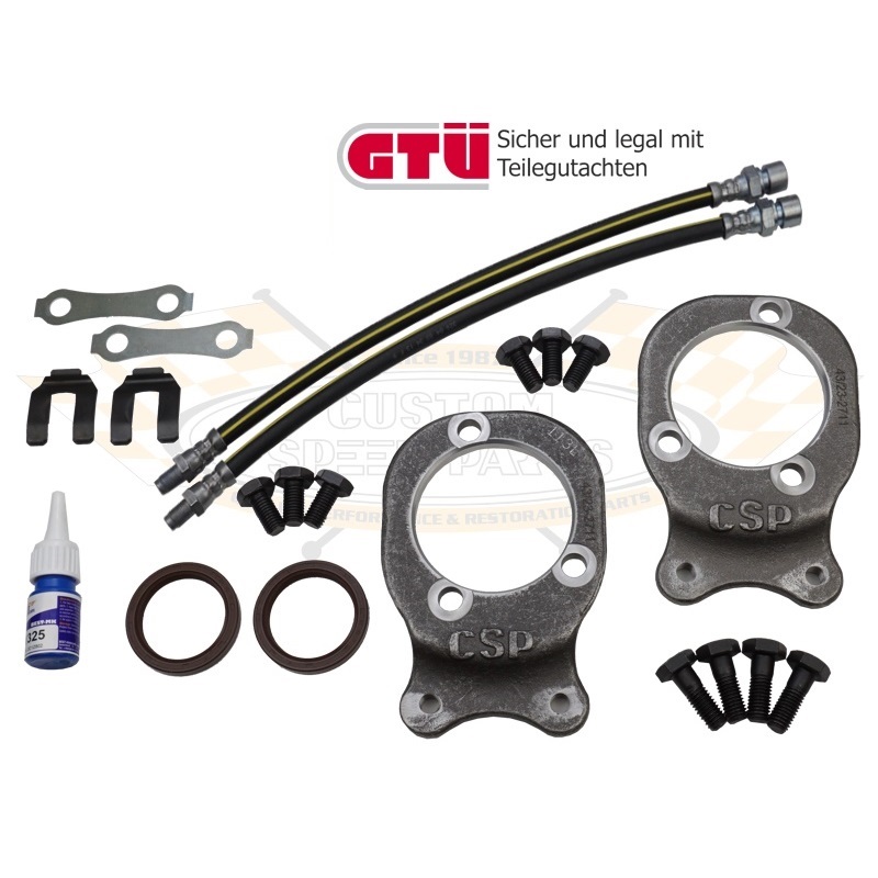 Remklauw ombouw set CSP
Kever 8/66->