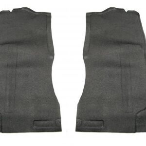 Mattenset rubber naast voorstoelen buitenkant
Zwart T2 8/67->7/79