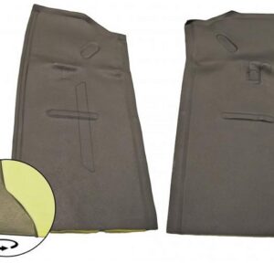 Mattenset  rubber naast voorstoelen 
T1 4/62->7/67
