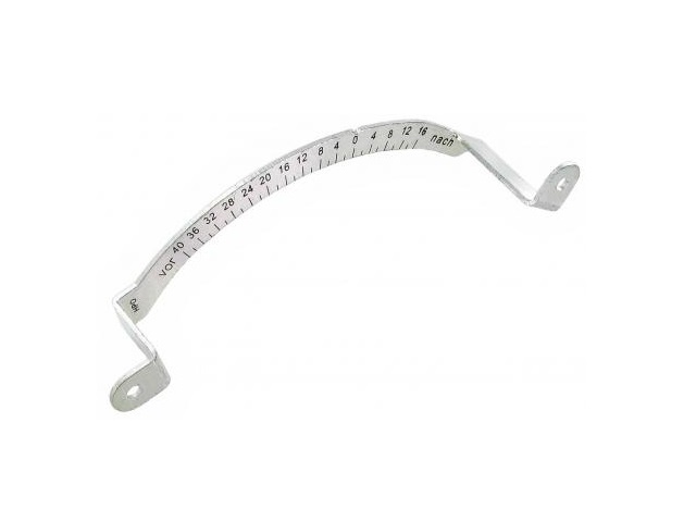 Gradenboog aluminium  voor onstekingstijdstip
17/18/2000cc