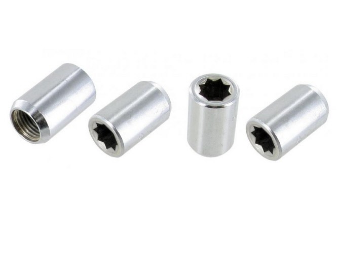 Wielmoer chroom staal 10-ster
taps M14x1.5