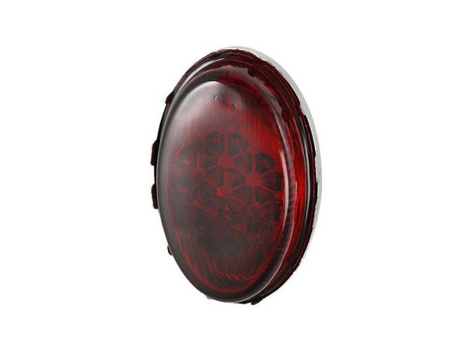 Achterlicht lens met reflector
Kever 8/54->7/60