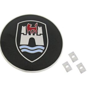 Velgdop logo Wolfsburg logo geëmailleerd