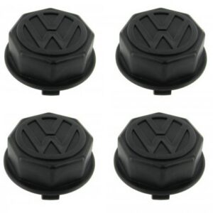 Velgdop jubileumvelg zwart 4stk
52mm