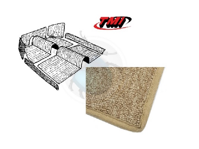 Tapijtset 8/72-> 12/13/1500 
Kever sedan OATMEAL