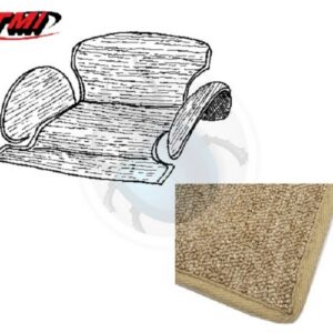 Tapijtset achter bank
Kever sedan 8/67->7/72 OATMEAL