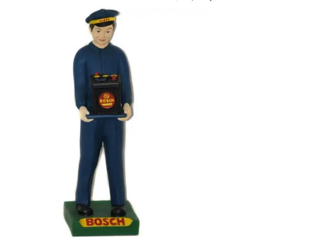 BOSCH man met accu
62cm hoog