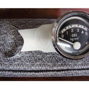 Meterhouder ivoor Motometer style 52mm 
montage aan stuurkolom T1/Kever