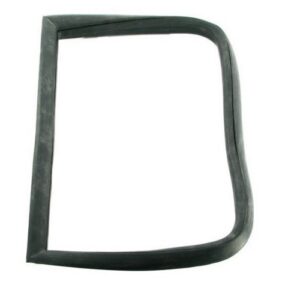 Ruitrubber zijkant met tochtruit zonder groef
T2 8/67->7/74 Dubbel Cabine L+R