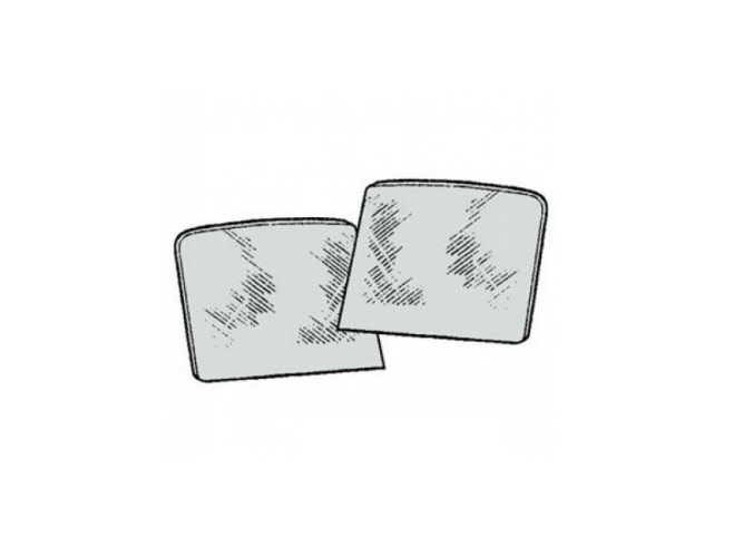 Deurruit Blank per paar
Kever 8/64->
