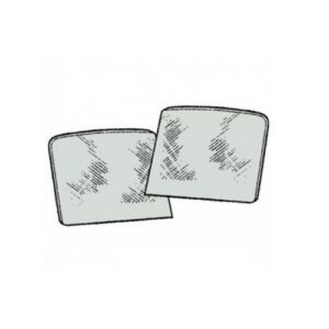 Deurruit Blank per paar
Kever ->7/64