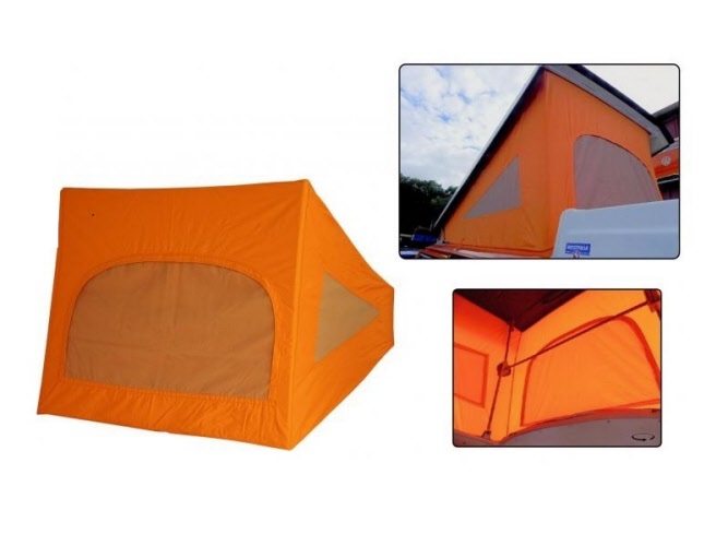 Westfalia tentdoek scharnier achterzijde
T2 8/74->7/79 oranje 3 raam