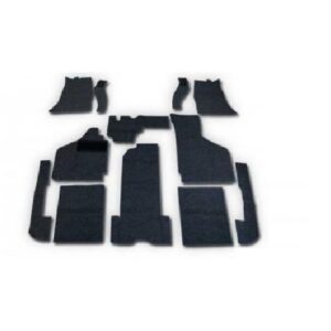 Tapijtset KG zwart coupe ->7/69