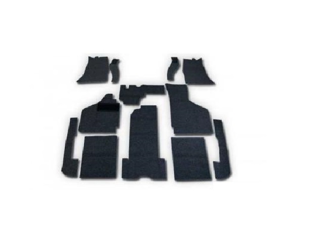 Tapijtset KG zwart coupe ->7/69