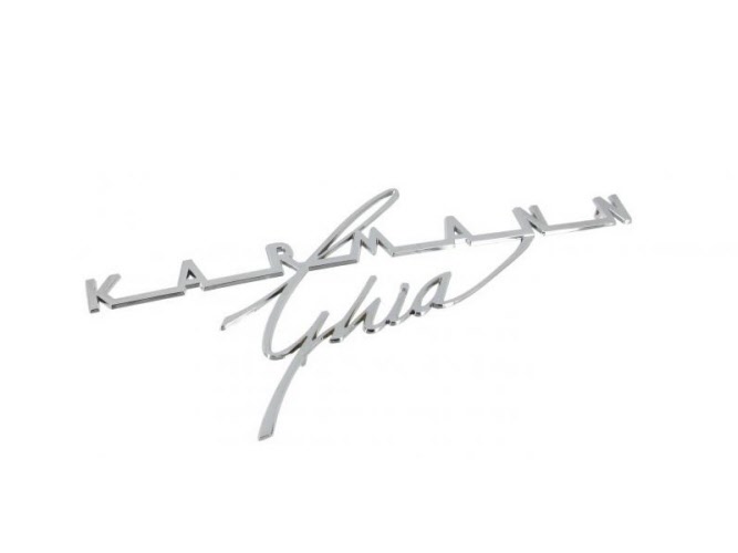 Embleem motorklep Karmann Ghia
KG 8/62->