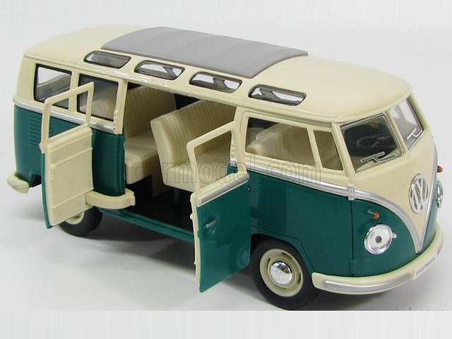 VW T1 1962 samba wit/groen 1:24
KIES: KT7005WGN