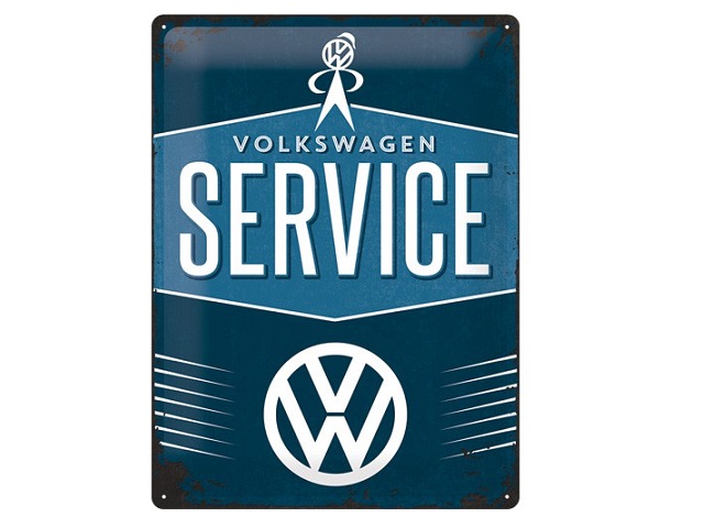 Tinnen bord VW Service
30x40cm