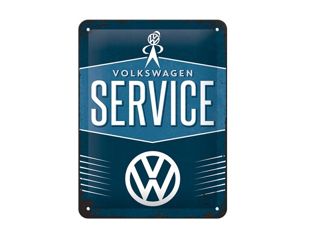 Tinnen bord VW Service
15x20cm