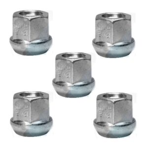 Wielmoer staal chroom 5stk
M12x1.5 bolconisch