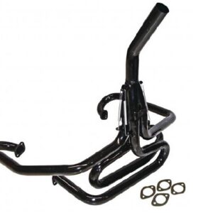 Uitlaat Bob cat zwart 38mm 13/1600cc