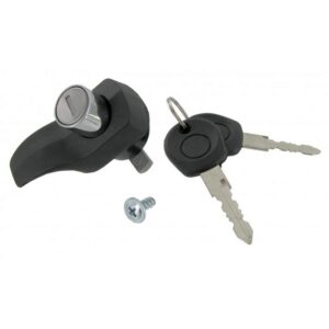 Laadklep handgreep zwart/chroom met slot
T2 8/71->7/79
