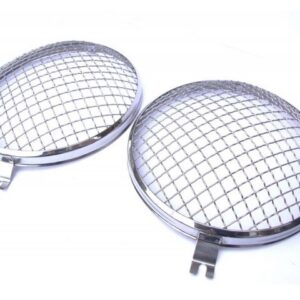Koplamp roosters gaas RVS
Kever en T1 ->'67 2stk