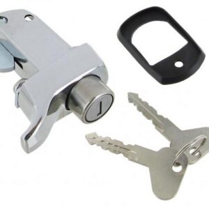 Motorklepslot met sleutel Chroom
T2 8/71->7/79