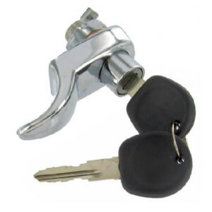 Laadklep handgreep met slot
Chroom T1-2  8/66->7/71