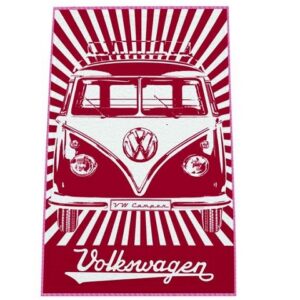Strandlaken 160x90cm rood