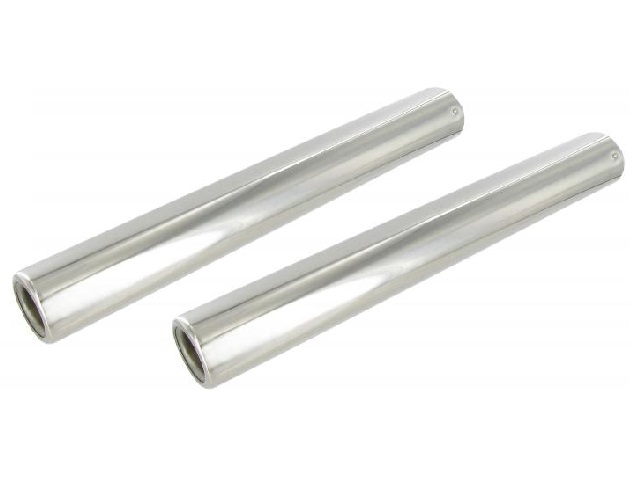Uitlaatpijpjes std RVS 2stk 225mm
Kever/KG  7/72->