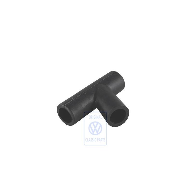 Vacuum T-stuk rembekrachtiger origineel VW
T2,T3 Type-4 motor GD, GE en CV alle bouwjaren
