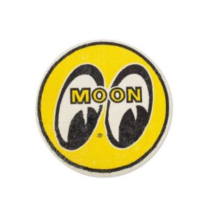 MOONEYES deurmat 
EYEBALL  YELLOW