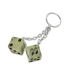 MOONEYES sleutelhanger TWIN DICE
GLOW IN THE DARK