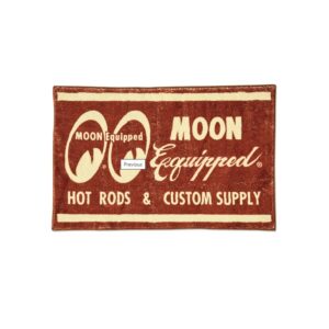 MOONEYES EQUIPPED Vloermat
Rood 52x72cm