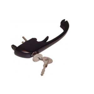 Deur handvat met slot zwart T3
5/79->7/92