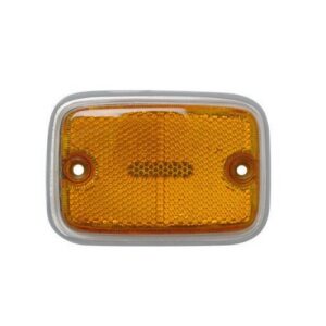 Zijreflector voorzijde  zilver/oranje
 T2 8/67->7/72
