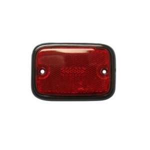 Zijreflector achterzijde zwart/rood
 T2 8/72->7/79
