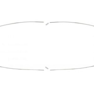 Ruitpees aluminium voorruit incl. sluitstukken
T2 8/67->7/71