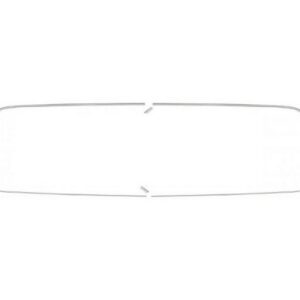 Ruitpees aluminium achterruit incl. sluitstukken
T2 8/68->7/71