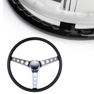 MOONEYES Classic fingergrip 3-spaaks stuur
15 inch black excl. naaf en claxondop