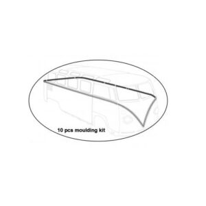 Sierlijstenset deluxe 10stk incl. eindstukken
T1 8/63->7/67 Laaddeuren Links